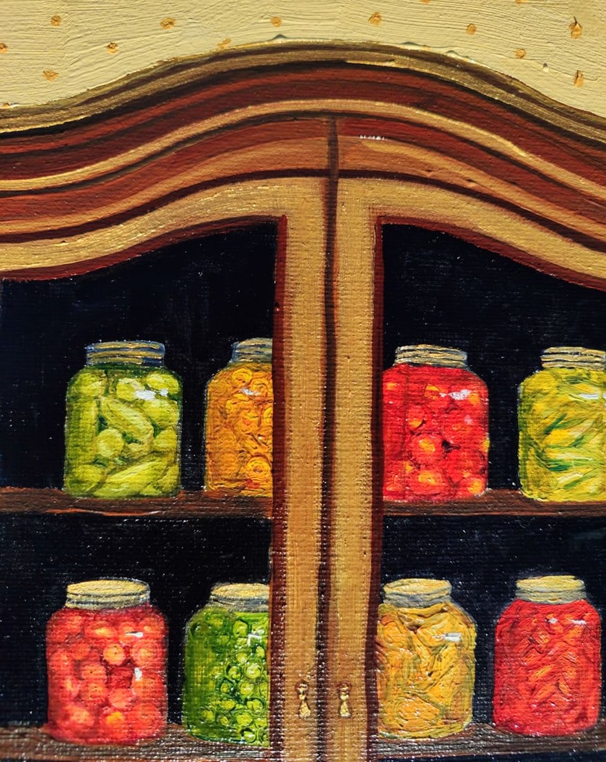 Oil painting Old age is a joy Oksana Sklym - 5