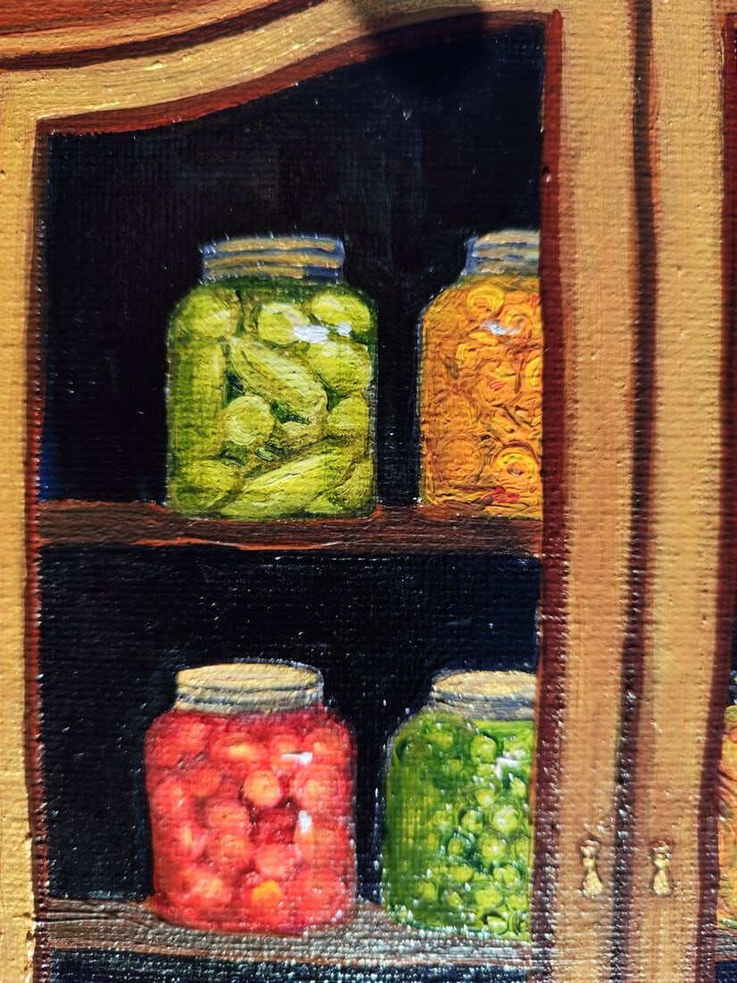 Oil painting Old age is a joy Oksana Sklym - 6