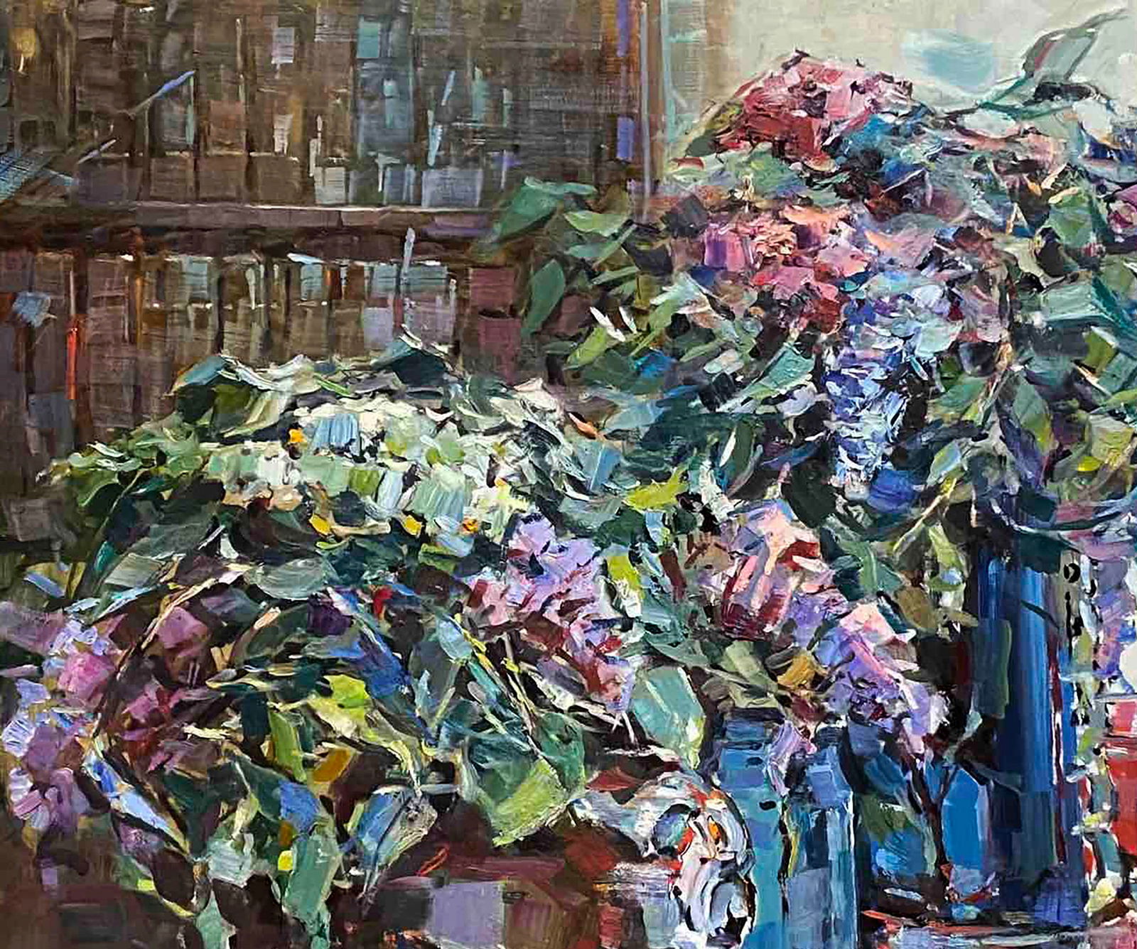 Oil painting Lilac extravaganza Viktor Brikulets - 2