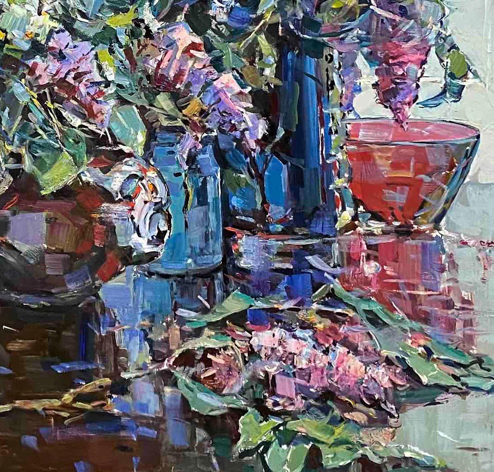 Oil painting Lilac extravaganza Viktor Brikulets - 5
