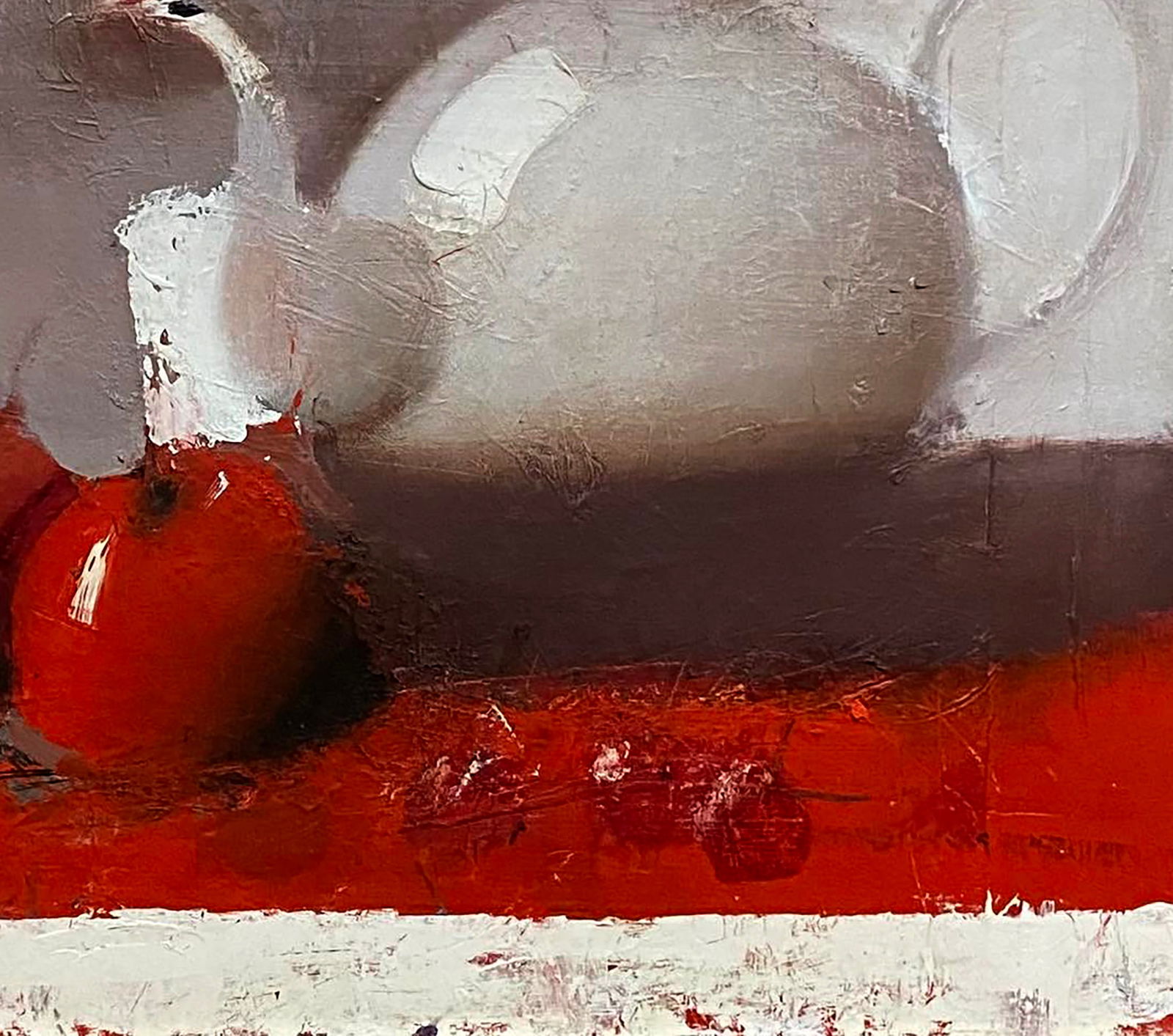 Oil painting Still life with cherries Oleg Gizhiy - 5