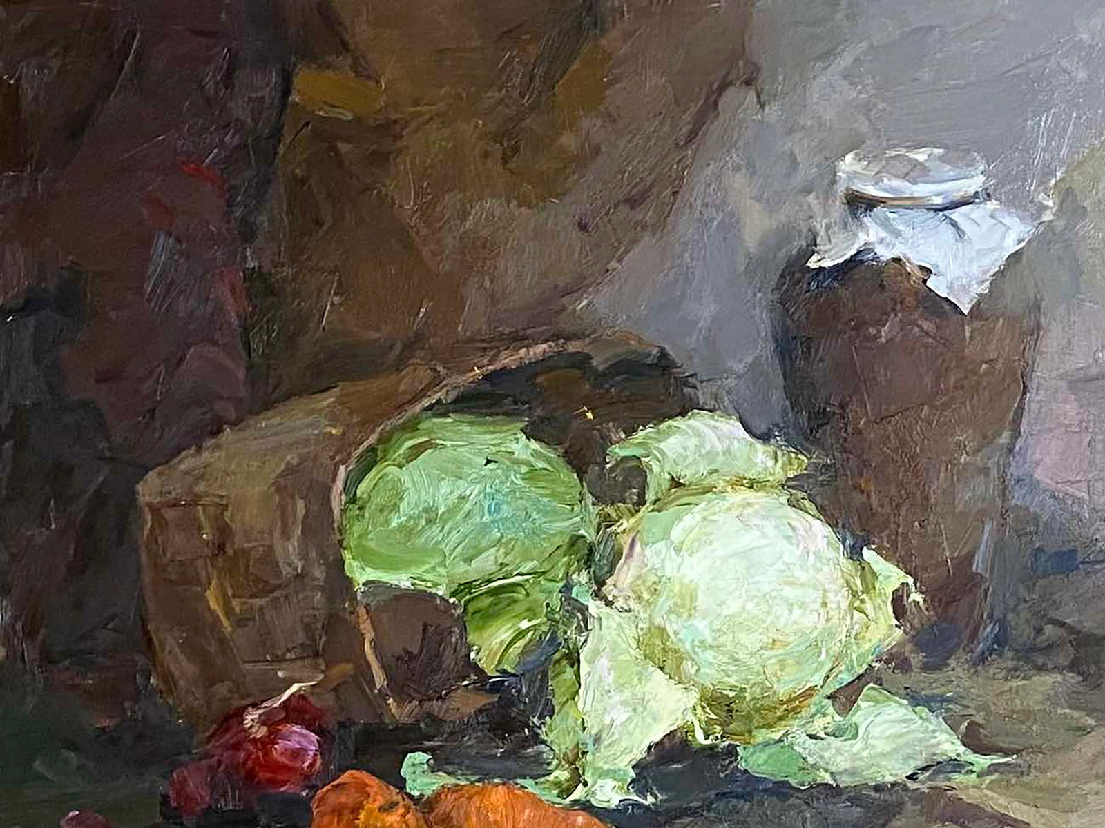 Oil painting There will be borscht Alexander Kriushin - 2