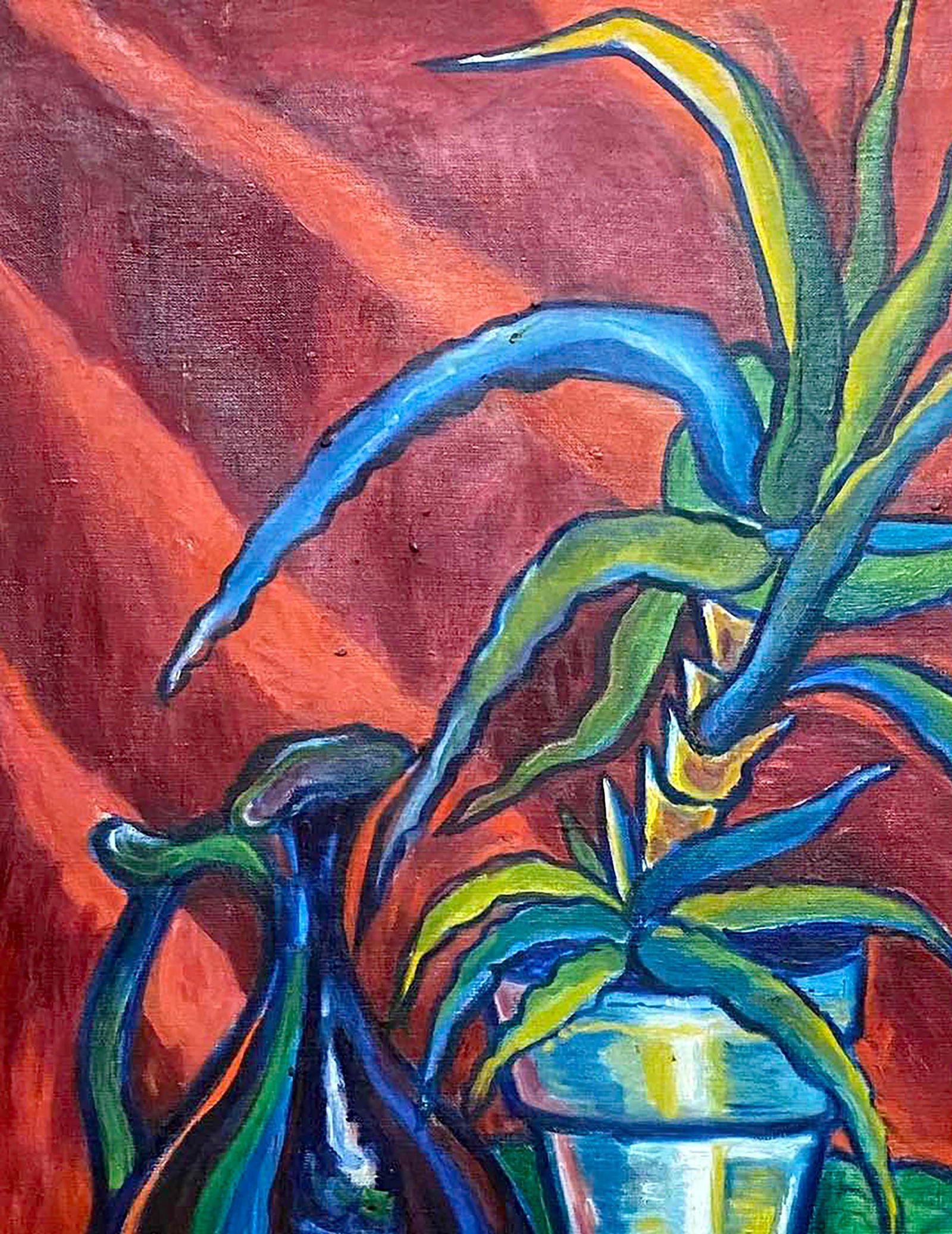 Oil painting Aloe with fruits Svetlana Chorna - 2