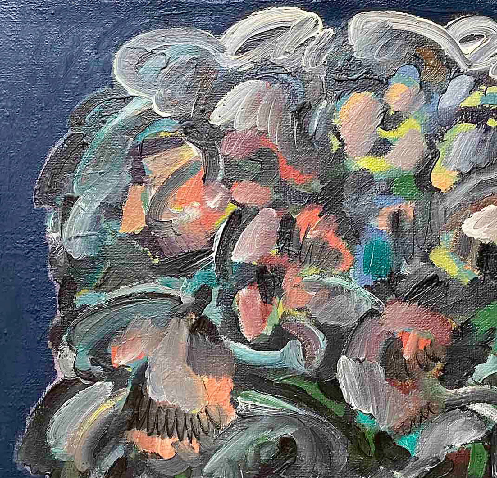 Oil painting Flower by the window Victor Tretyakov - 2