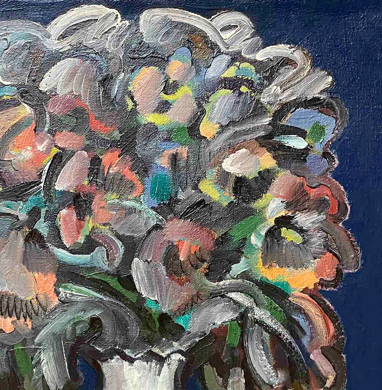 Oil painting Flower by the window Victor Tretyakov - 3