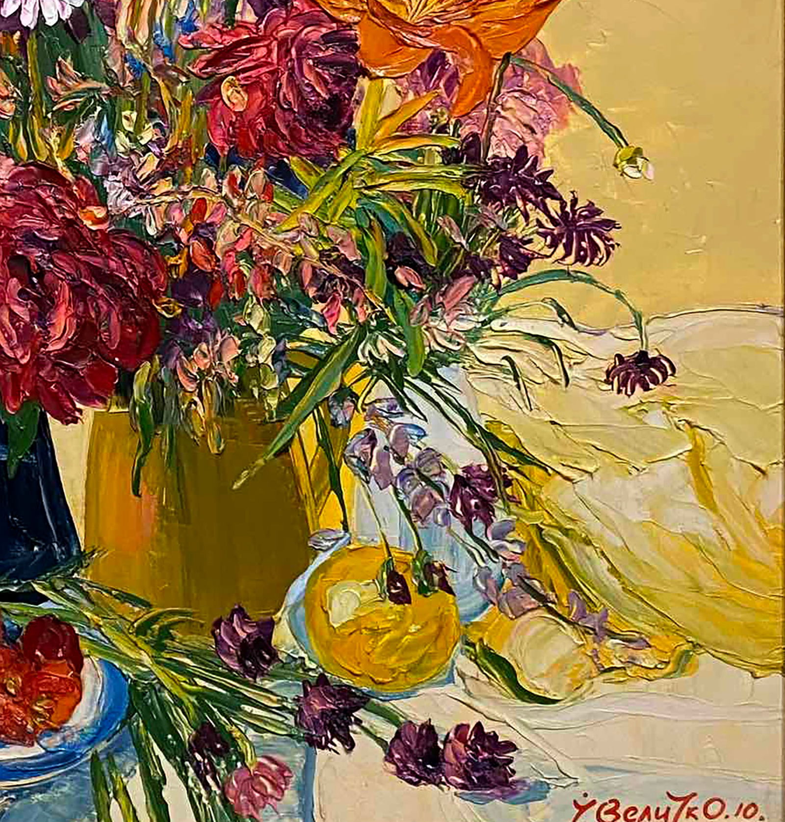 Oil painting Still life with strawberries Igor Velichko - 5