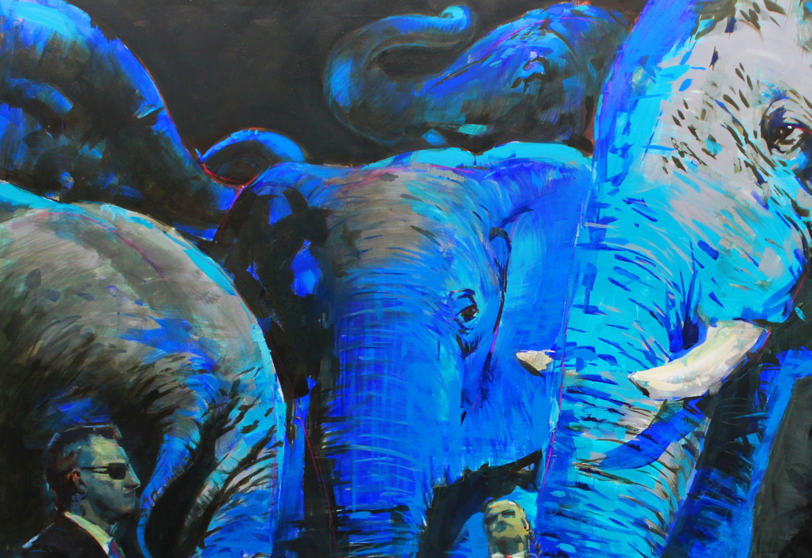 Oil painting Bodygards Ed Potapenkov - 2