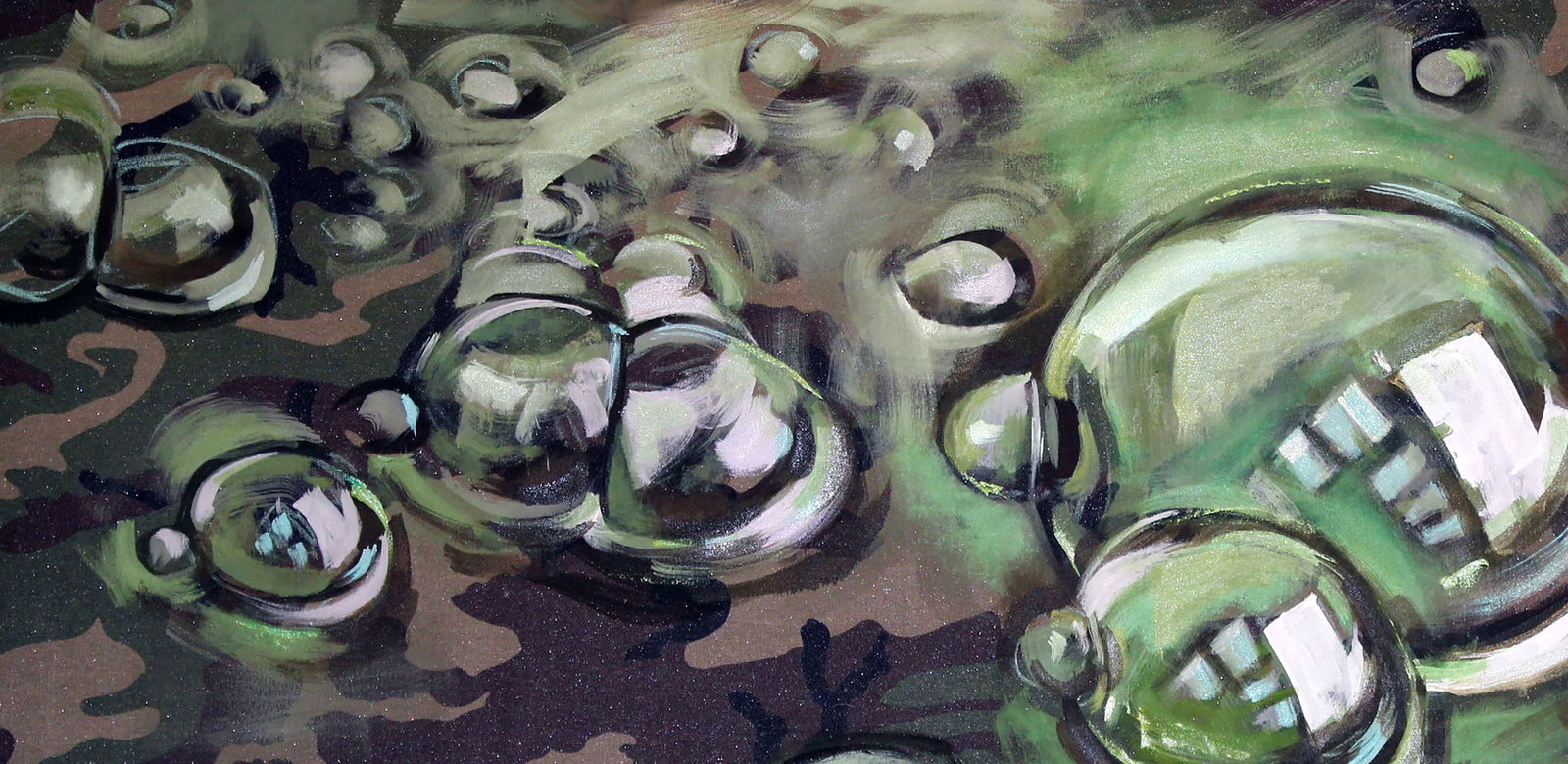 Oil painting Bubbles Ed Potapenkov - 2