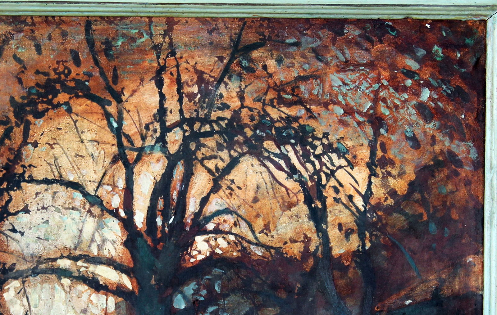 Oil painting One day in the park Ed Potapenkov - 3