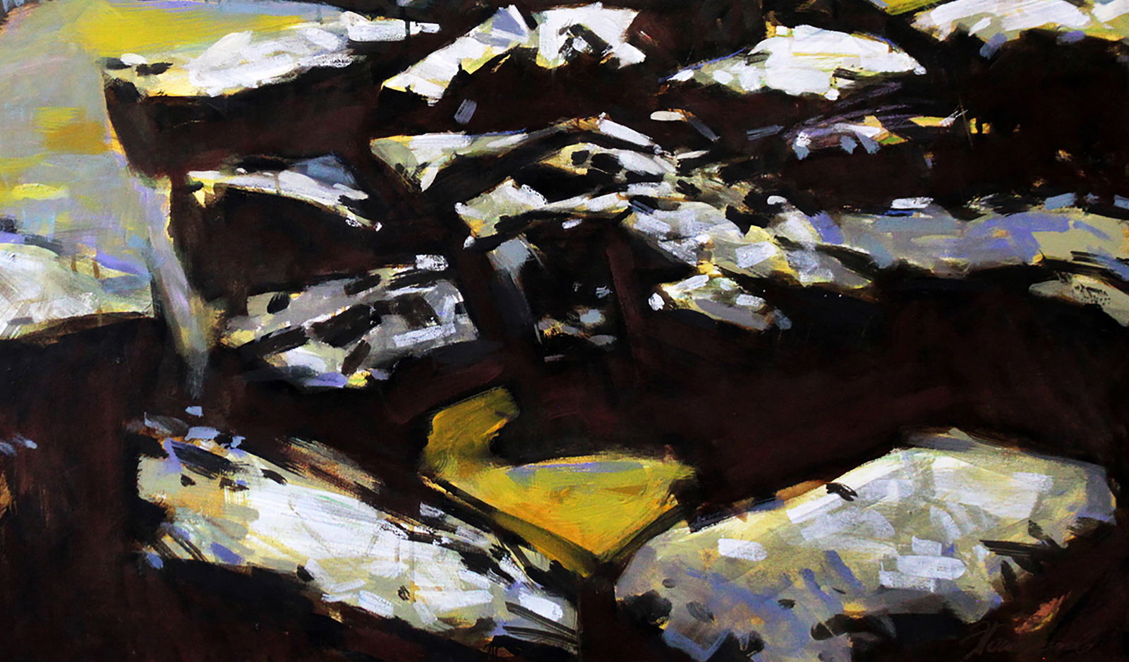 Oil painting Stones Ed Potapenkov - 5