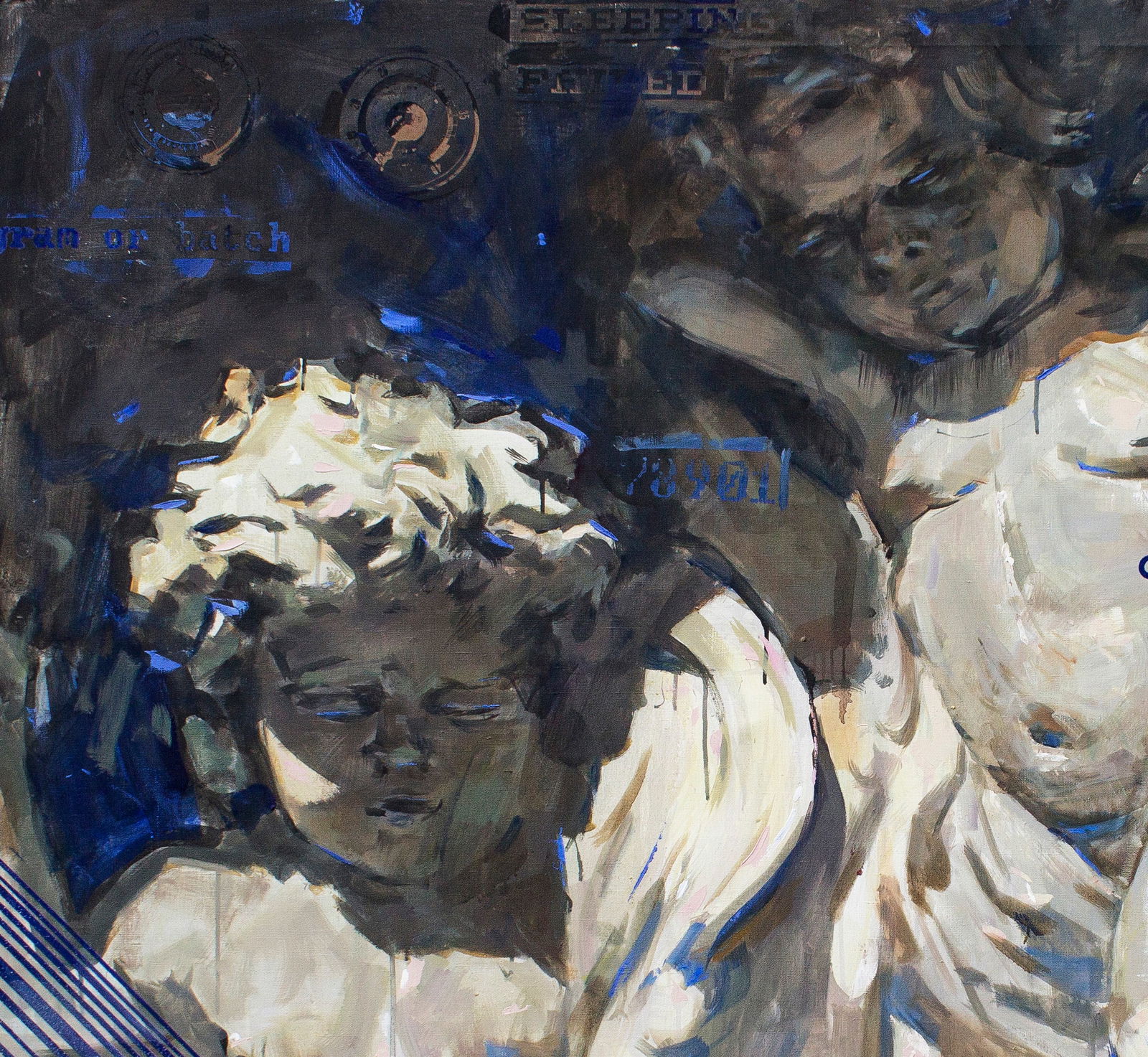 Oil painting System angels Ed Potapenkov - 2