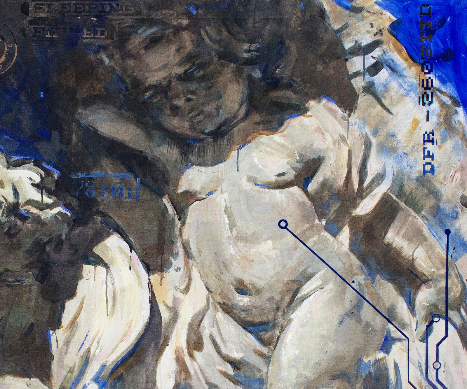 Oil painting System angels Ed Potapenkov - 3