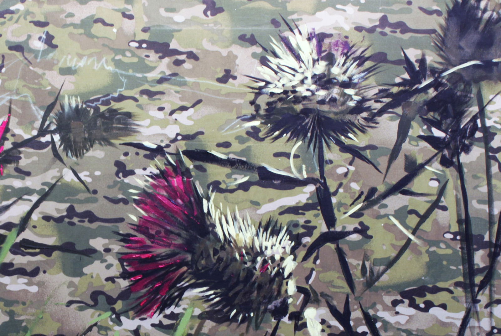 Oil painting Thistles Ed Potapenkov - 3