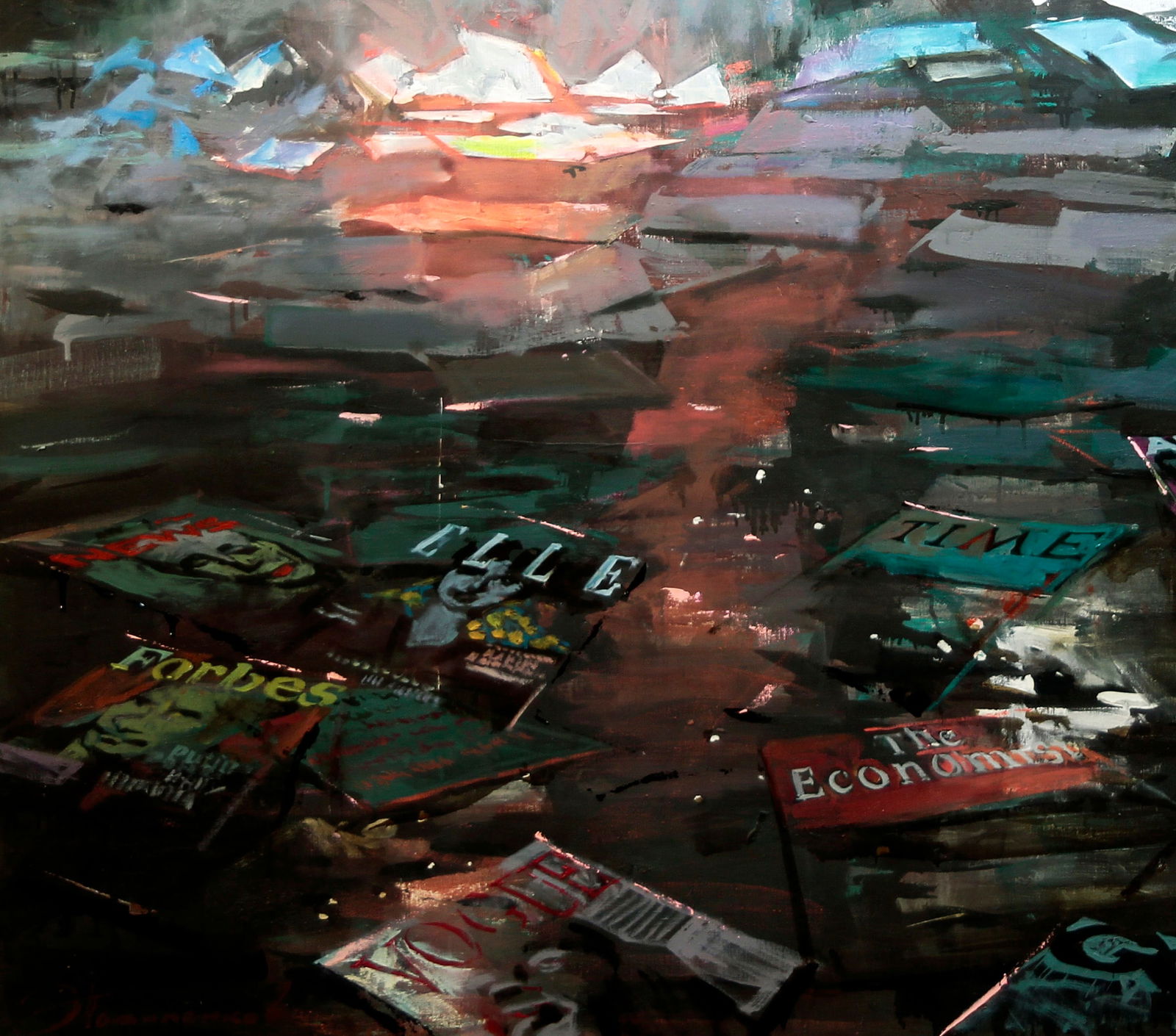 Oil painting Wave Ed Potapenkov - 4