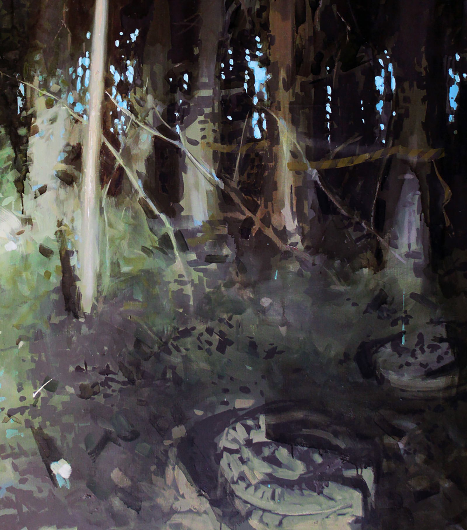 Oil painting Outskirts Ed Potapenkov - 5