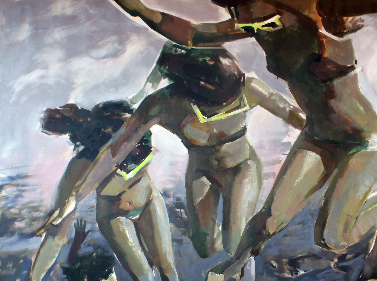 Oil painting Bounce Ed Potapenkov - 2