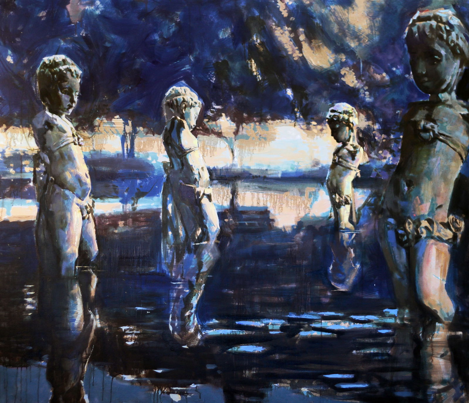 Oil painting Garden Ed Potapenkov (1 of 5)