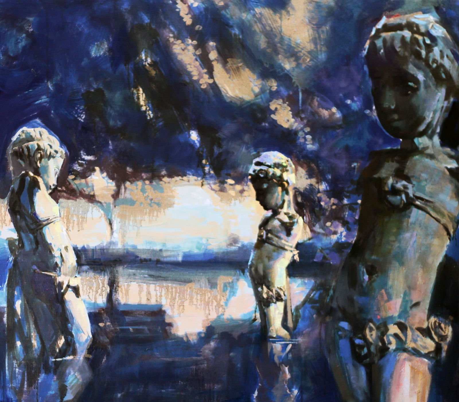 Oil painting Garden Ed Potapenkov - 3