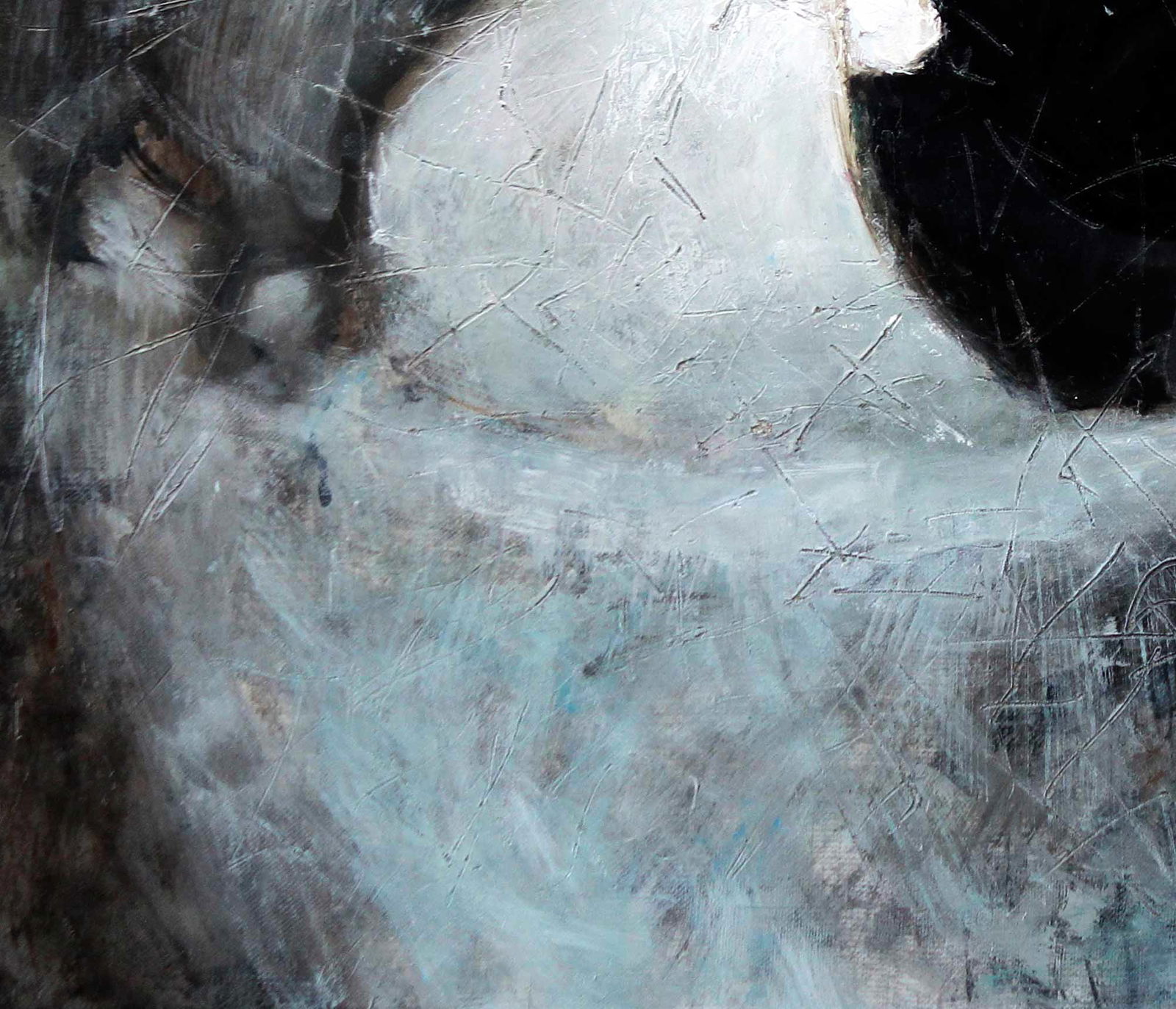 Oil painting Famous girl Ed Potapenkov - 4