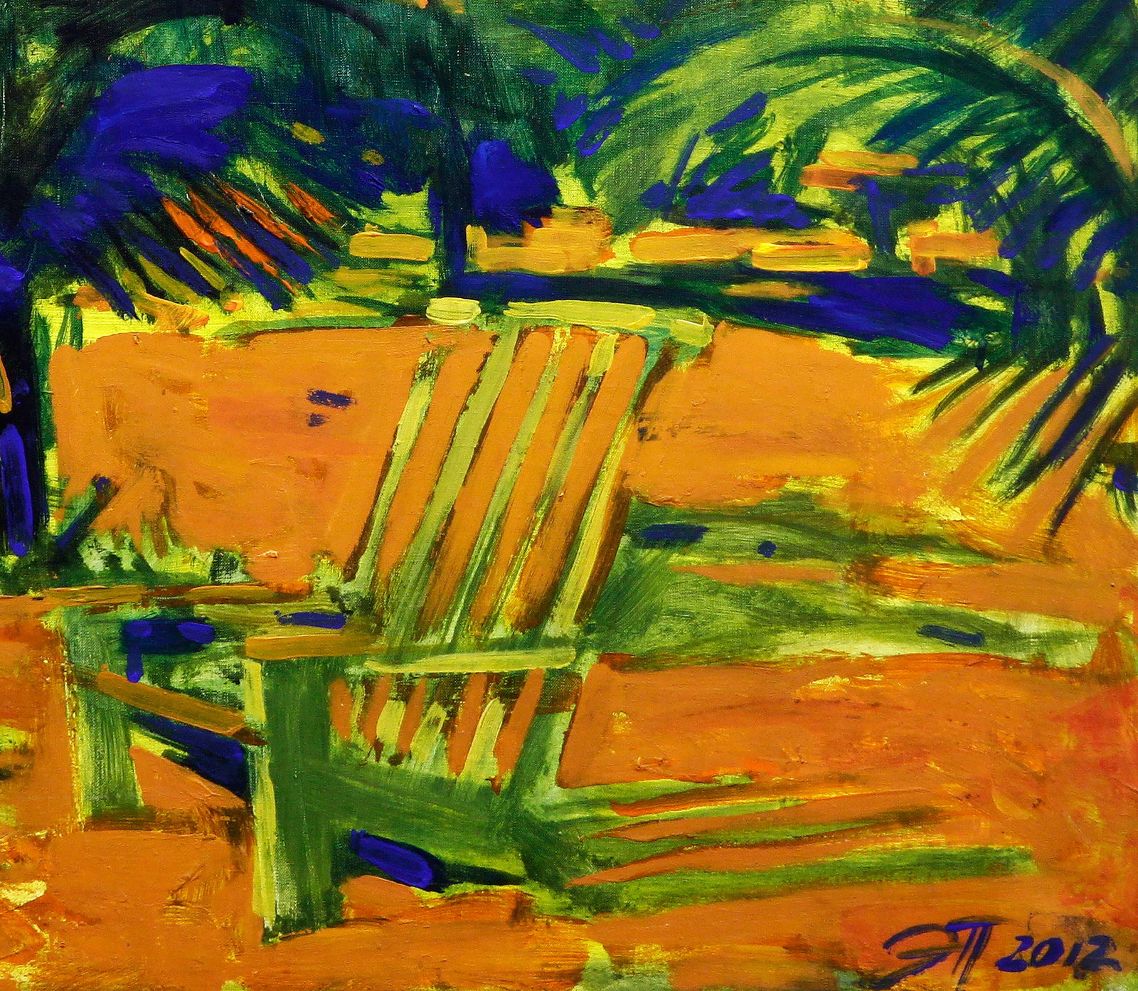 Oil painting Tropic Ed Potapenkov - 5