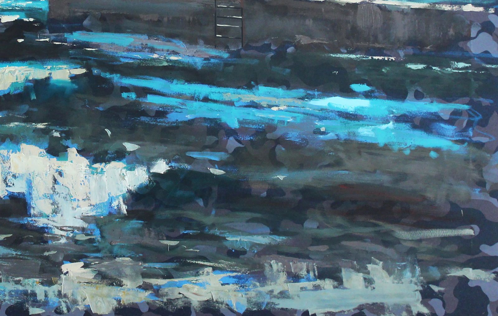 Oil painting Sanatorium by the sea Ed Potapenkov - 5