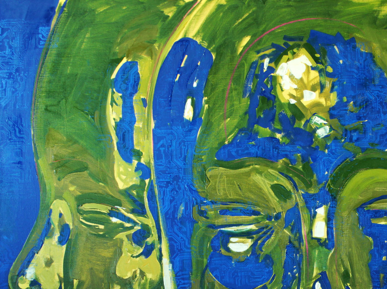 Oil painting Janus Ed Potapenkov - 2