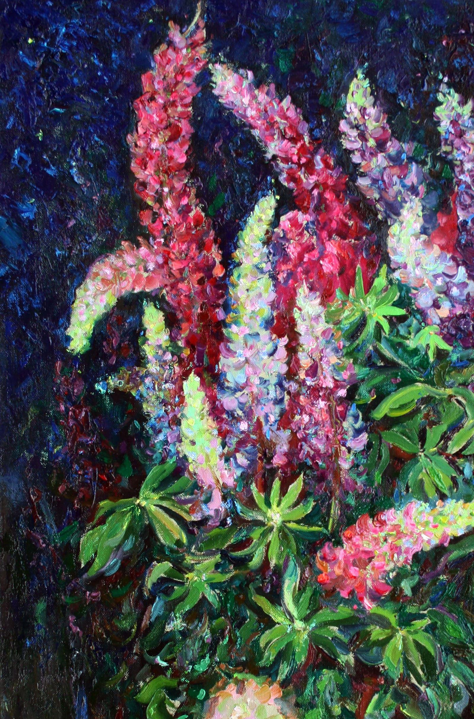 Oil painting Lupine flavors Leonid Pavlenko - 2