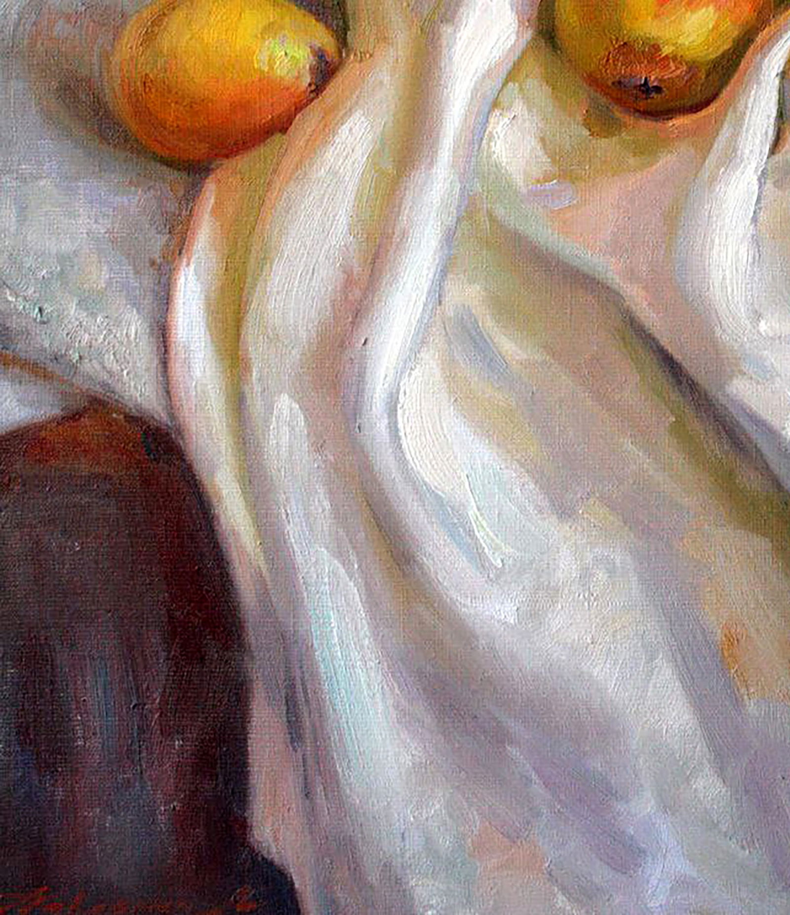 Oil painting Grandma's pears Leonid Pavlenko - 4