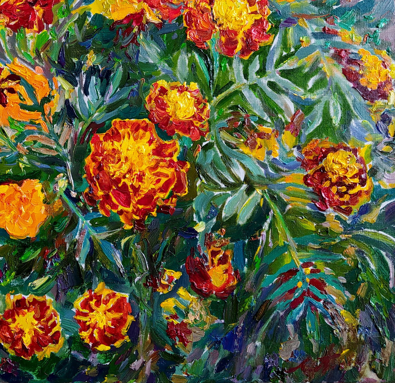 Oil painting Marigold Leonid Pavlenko - 5