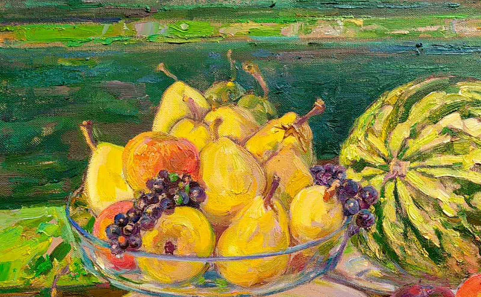 Oil painting Riches of August Leonid Pavlenko - 2