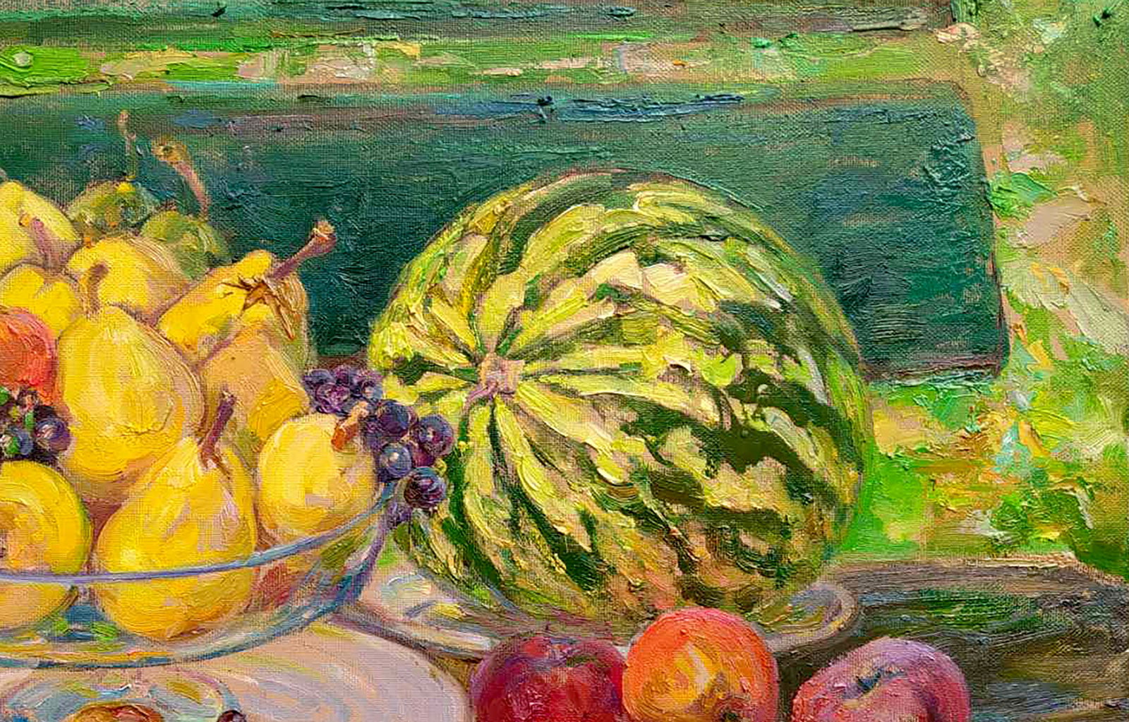 Oil painting Riches of August Leonid Pavlenko - 3