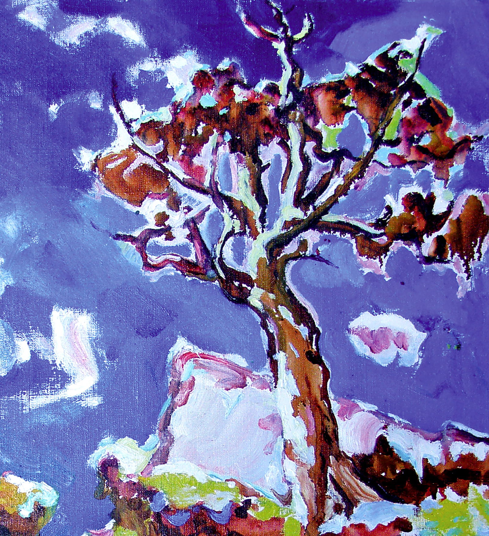 Oil painting In the mountains Leonid Pavlenko - 3