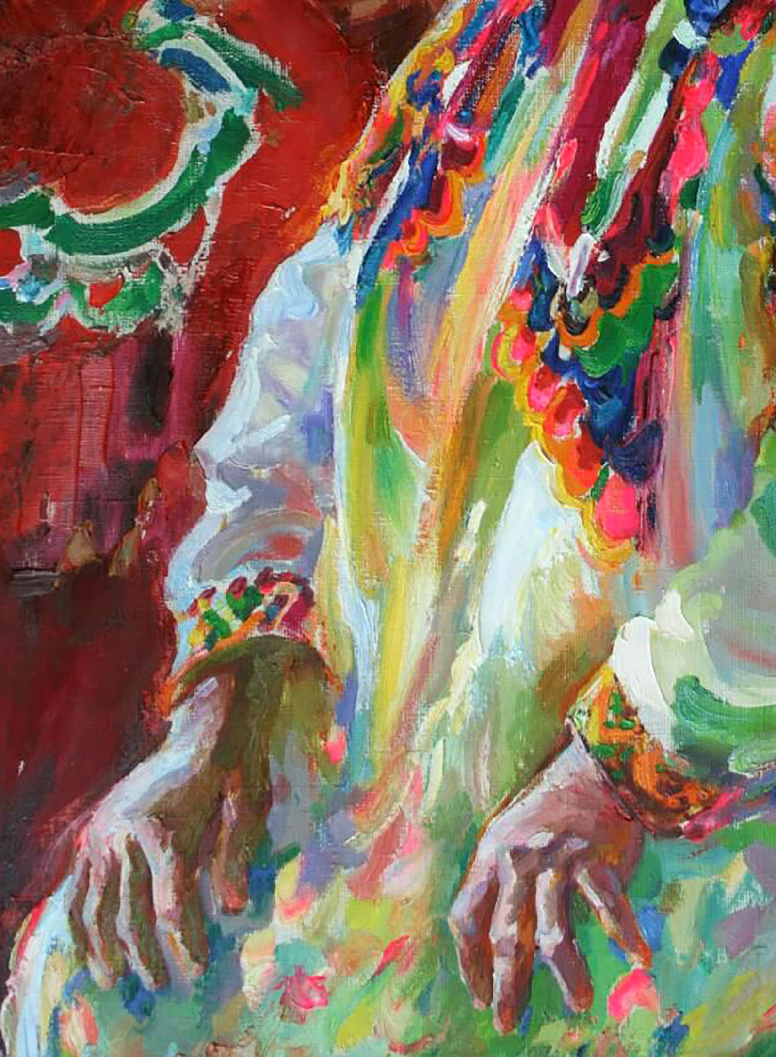 Oil painting In festive clothes Leonid Pavlenko - 4