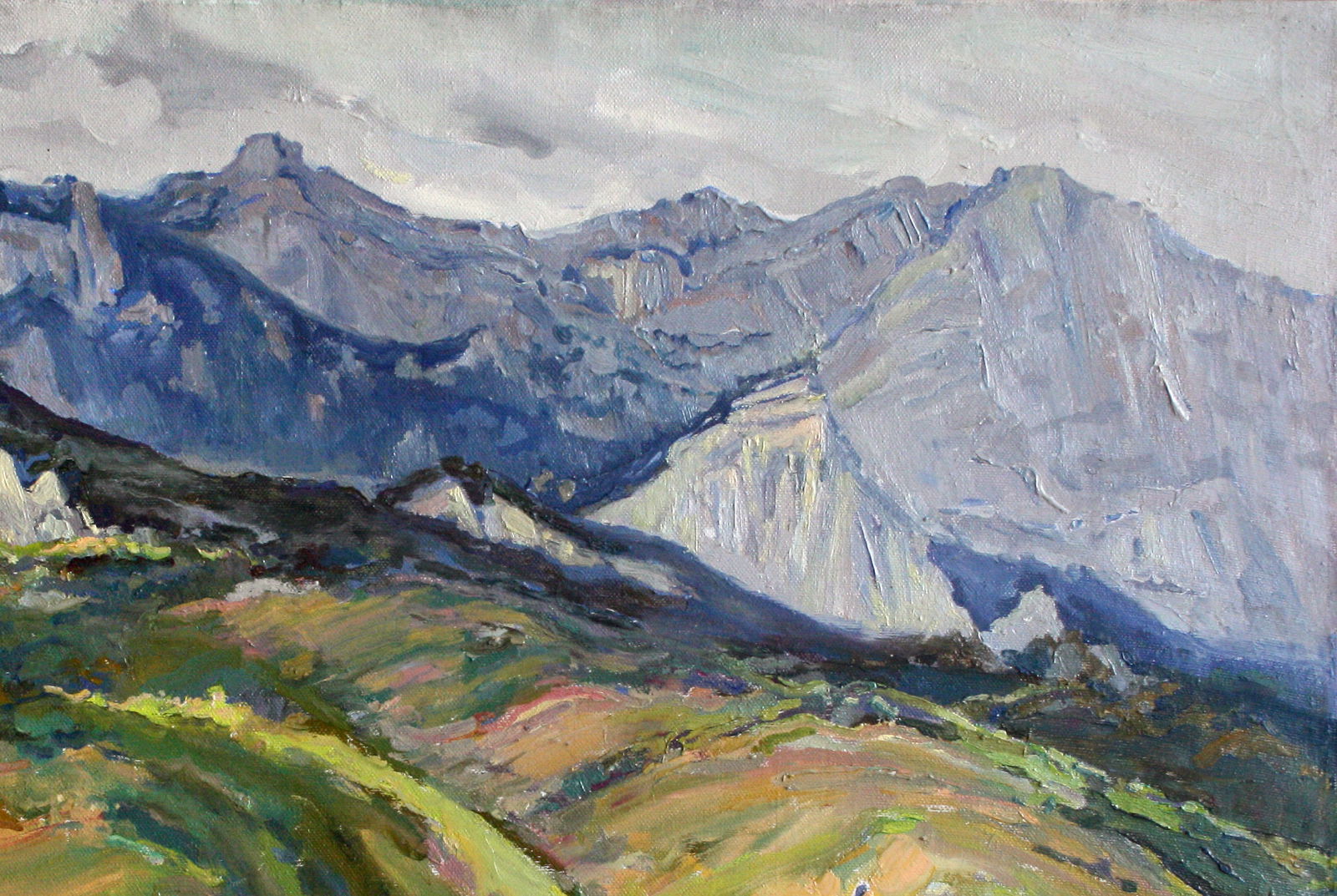 Oil painting With mountain views Leonid Pavlenko - 3