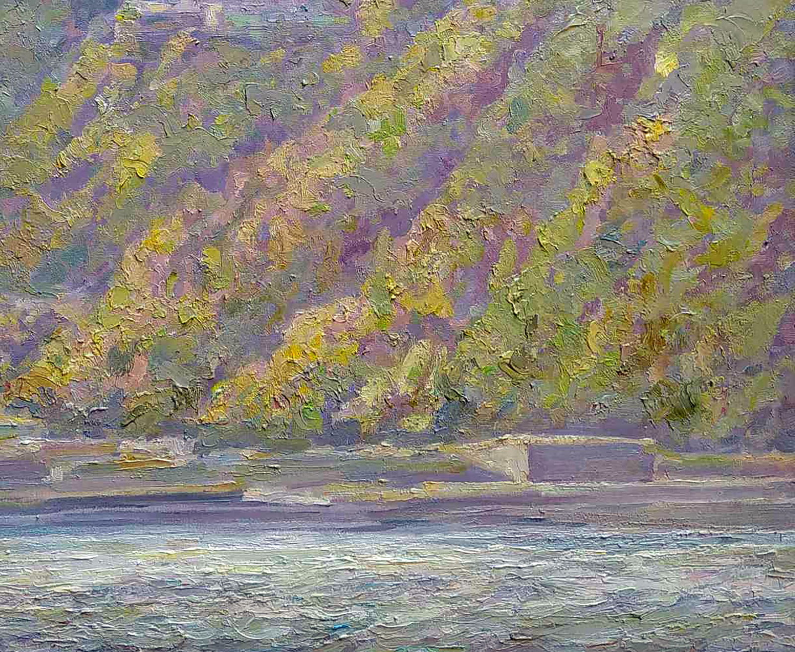 Oil painting View of the Lavra Leonid Pavlenko - 5