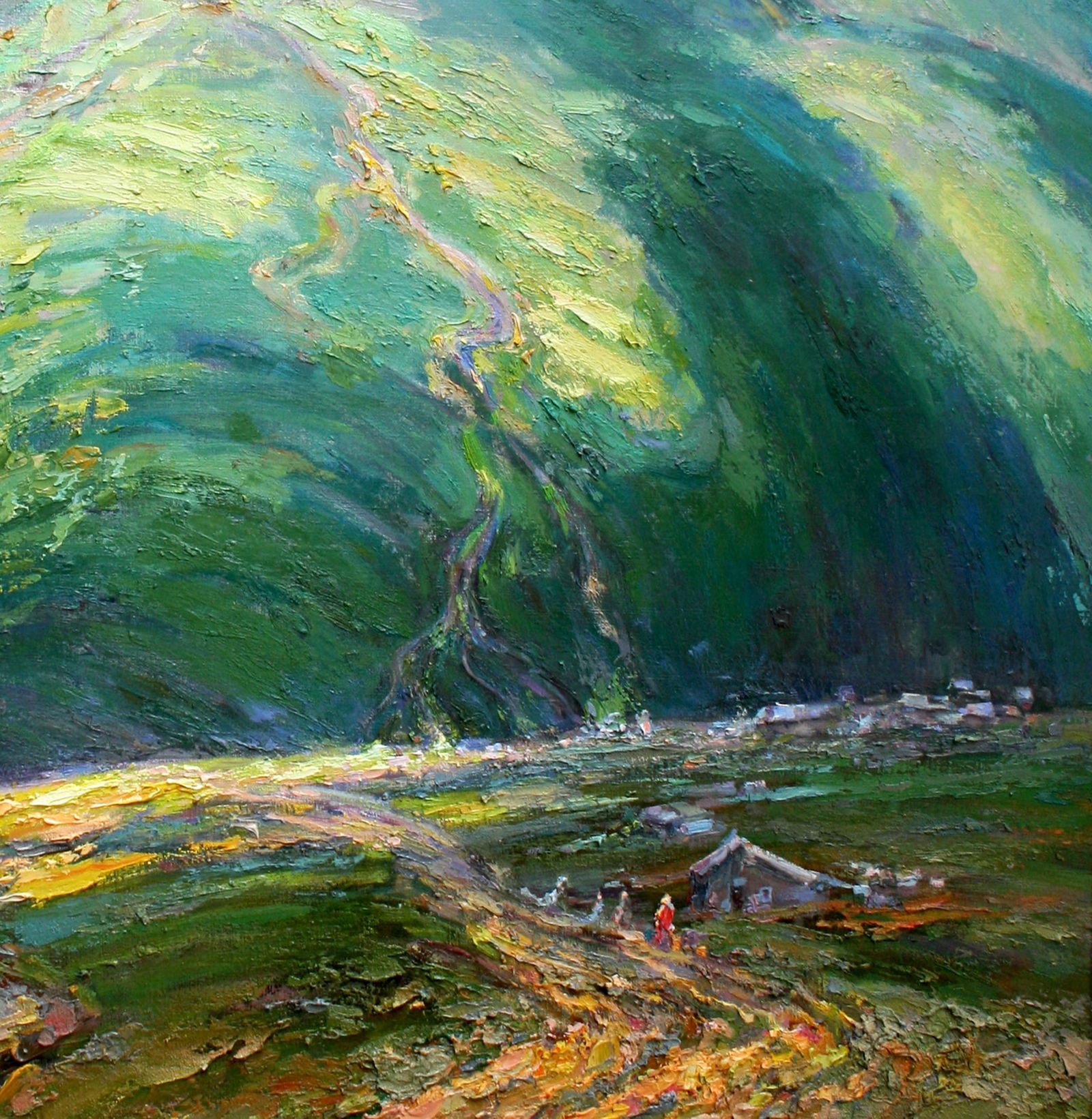 Oil painting High in the mountains Leonid Pavlenko - 5