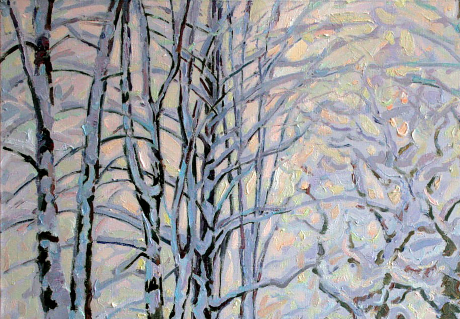 Oil painting Winter's Tale Leonid Pavlenko - 2