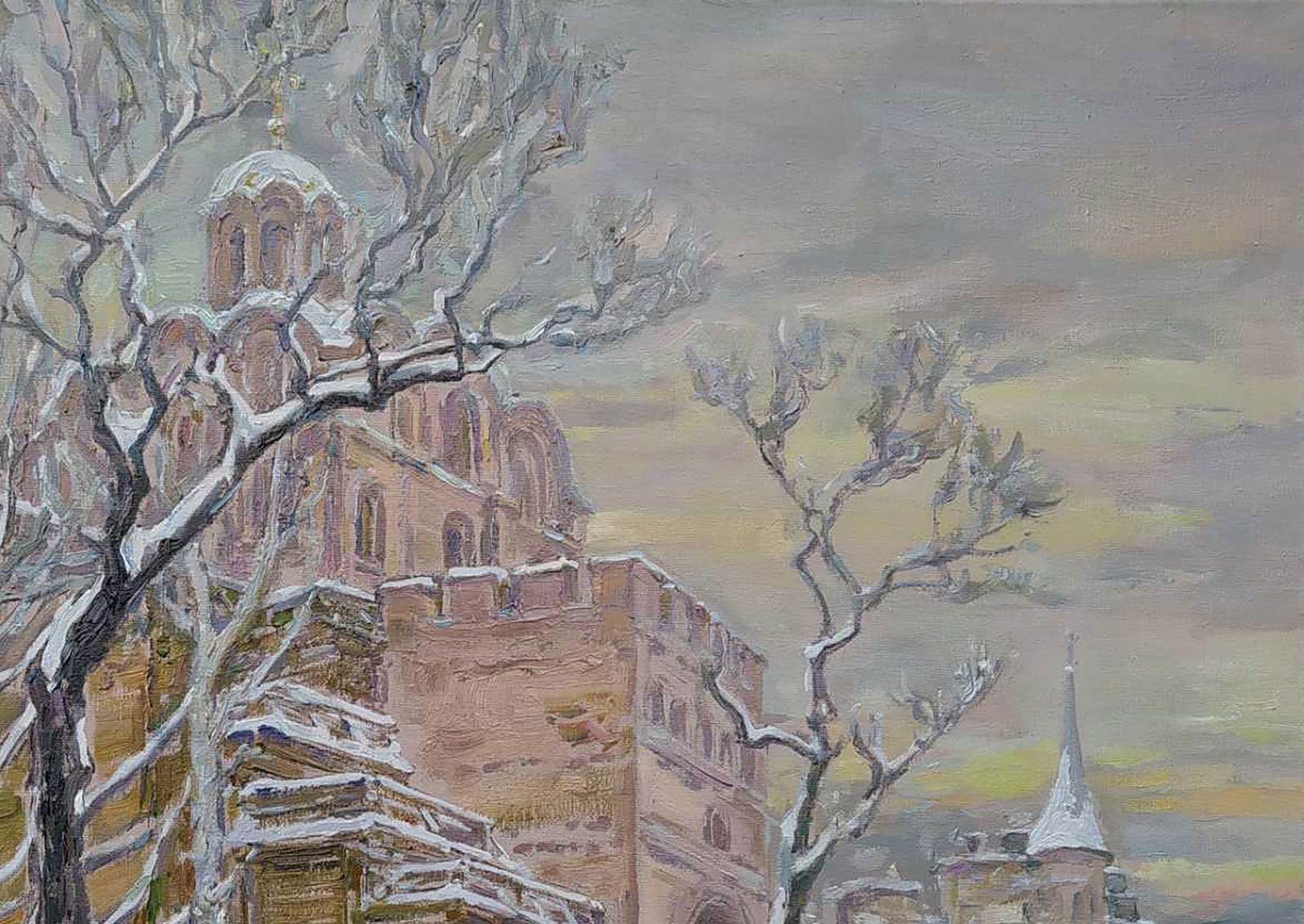 Oil painting Golden Gate Leonid Pavlenko - 3