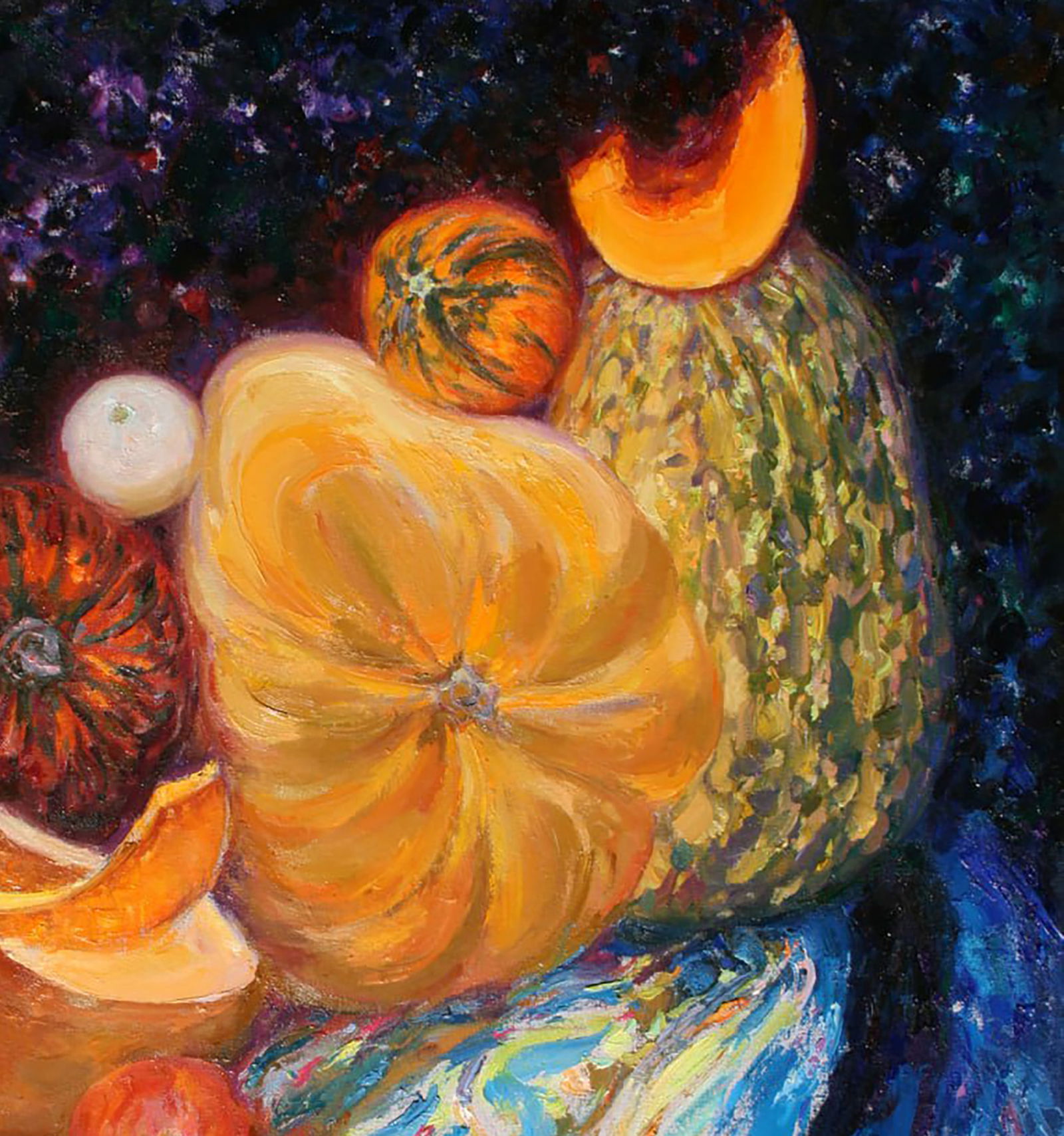 Oil painting The moon has risen Leonid Pavlenko - 3