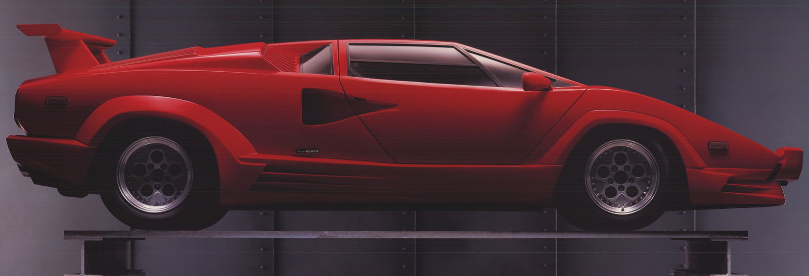 Artist Unknown - Alpine Car Audio Systems - Offset Lithograph 18.75" x 38" - 2