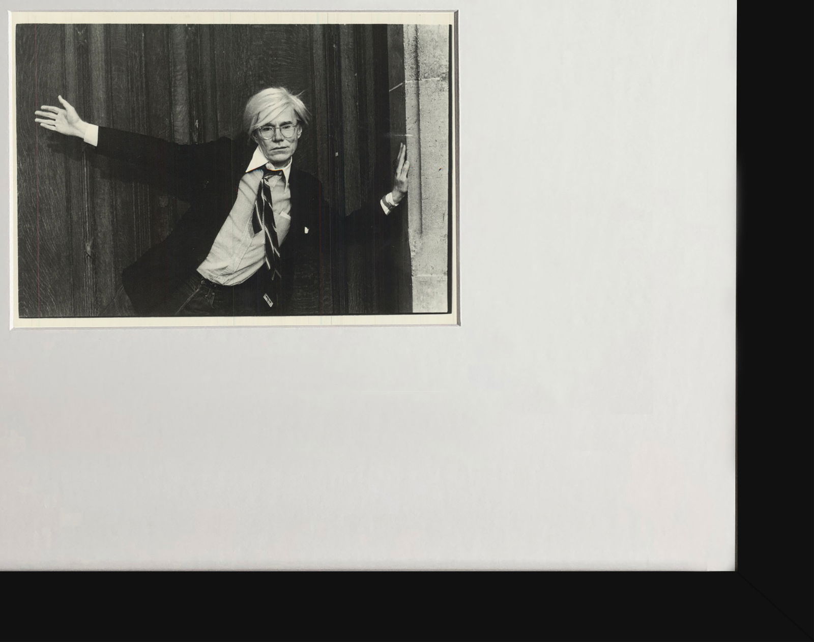 Christopher Makos - Andy Warhol, 1981 - 1988 Offset Lithograph 4.25" x 6" - 4