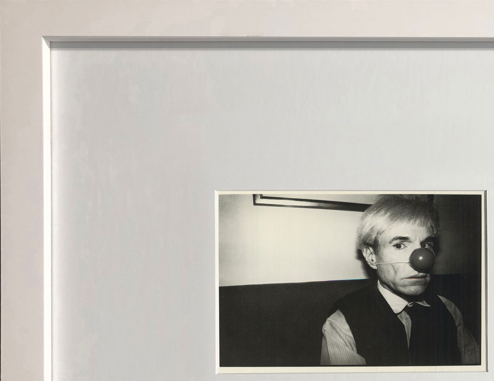 Christopher Makos - Andy Warhol, 1982 - 1988 Offset Lithograph 4.25" x 6" - 3