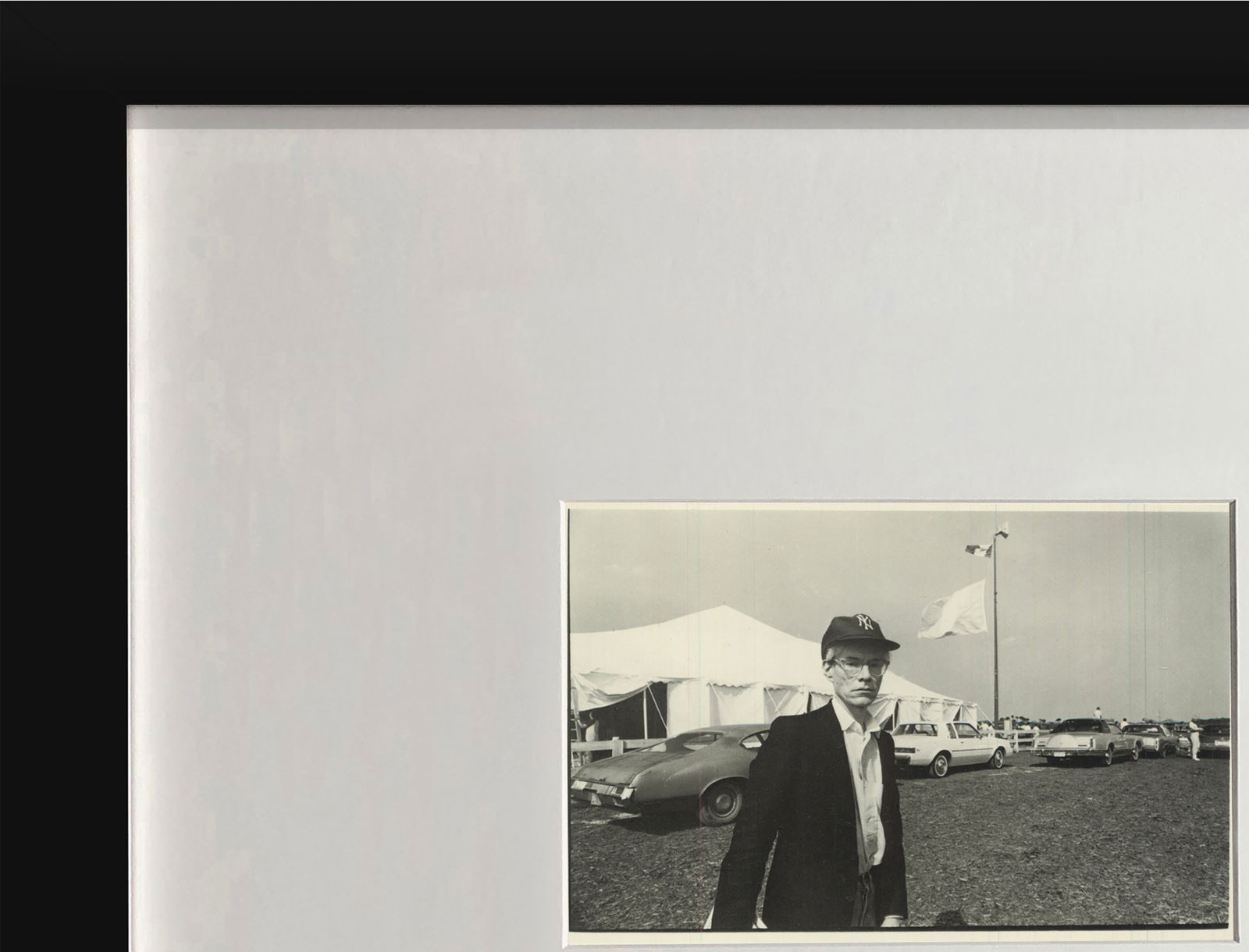 Christopher Makos - Andy Warhol, 1982 - 1988 Offset Lithograph 4.25" x 6" - 3