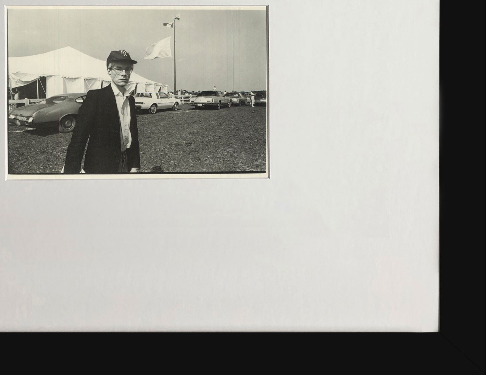 Christopher Makos - Andy Warhol, 1982 - 1988 Offset Lithograph 4.25" x 6" - 4