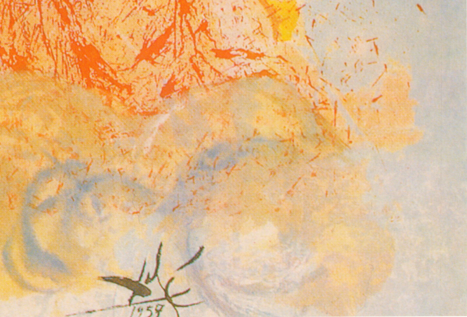 Salvador Dali - Arken Museum of Modern Art - 1999 Offset Lithograph 39.25" x 27.5" - 3