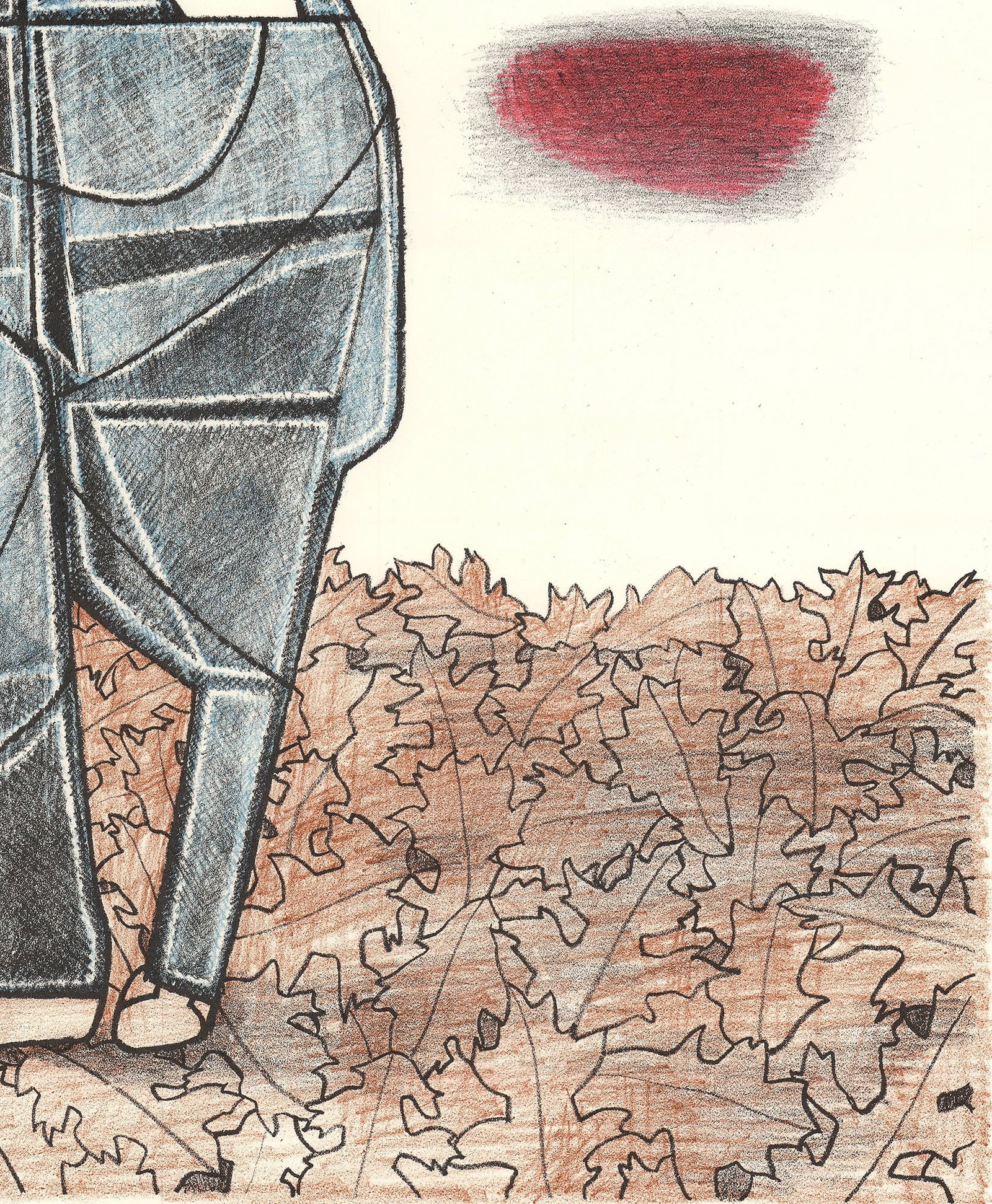 Robert Gwathmey - Boston University - 1969 Lithograph 26" x 18" - 4