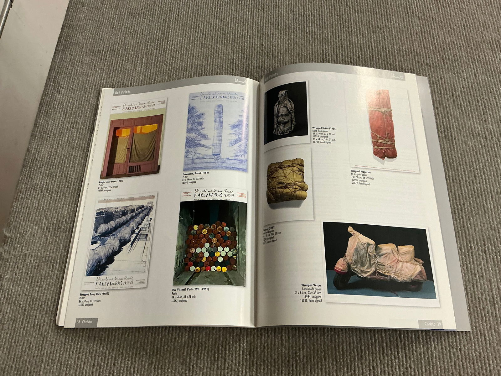 Catalogue Raisonne - 1995 Book 12" x 8.25" - 7