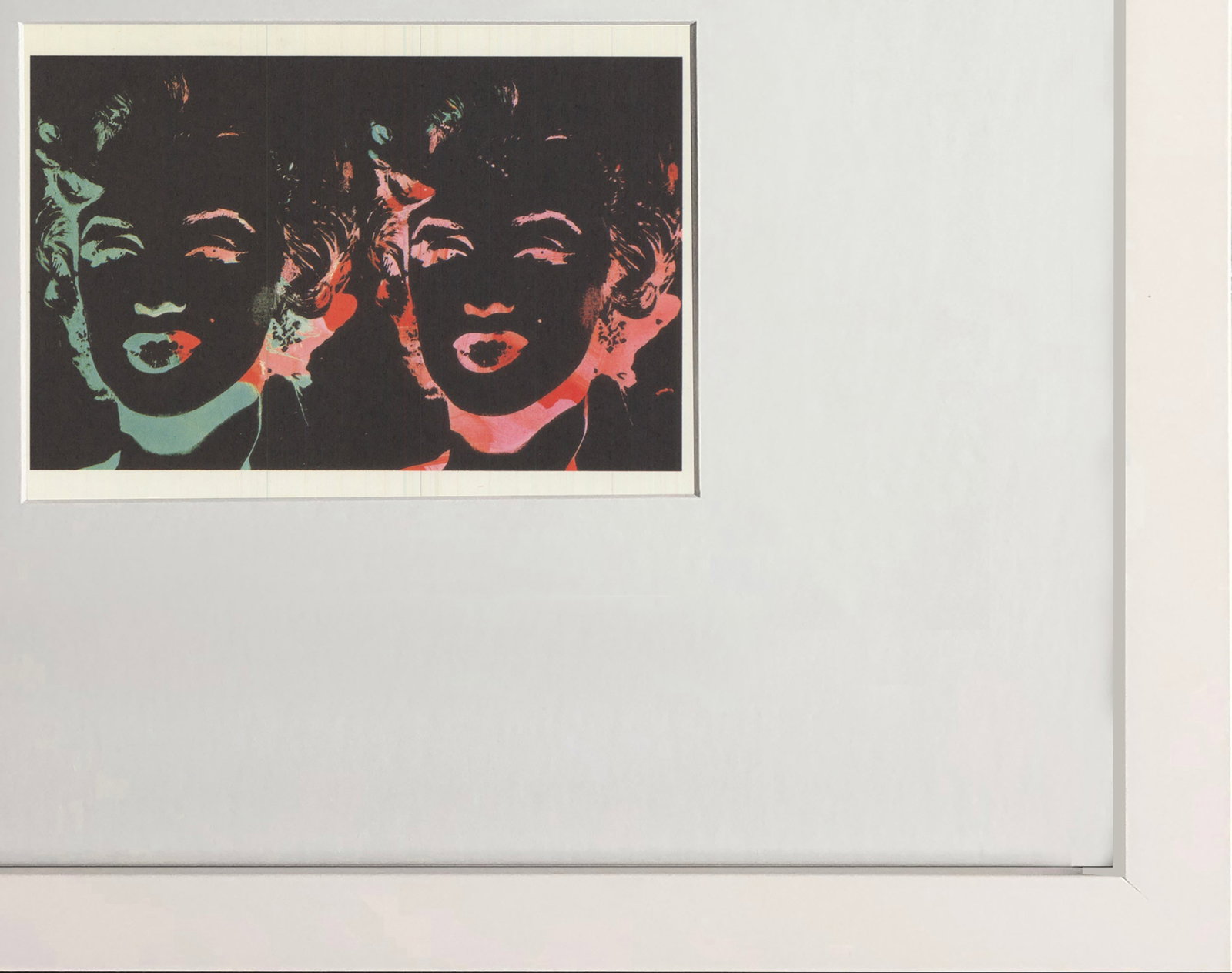 Andy Warhol - Double Marilyn (Reversal Series) - 1989 Offset Lithograph 4.25" x 6" - 4
