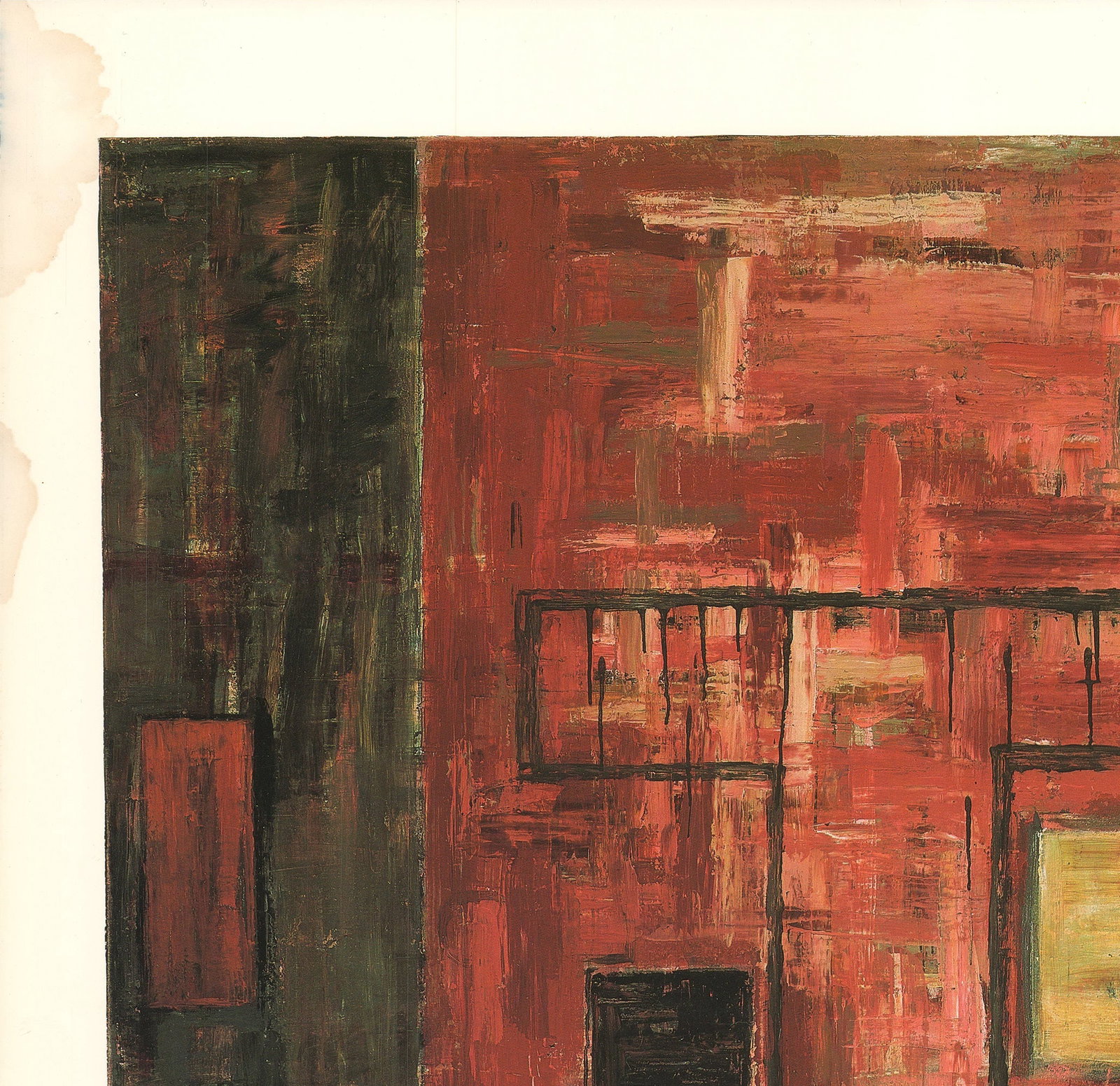 Jaune Quick-to-See Smith - Gifts of Red Cloth - 1990 Offset Lithograph 22.75" x 17" - 4