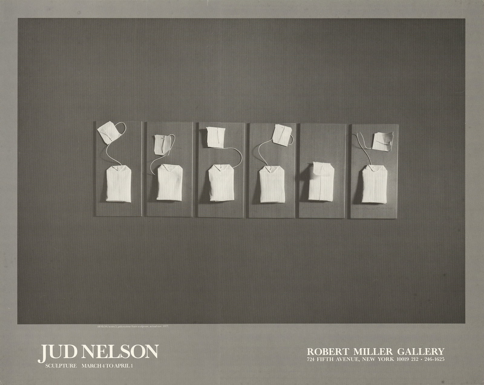 Judd Nelson - Holos - 1977 Offset Lithograph 15.75" x 20": Title: Judd Nelson - Holos - 1977 Offset Lithograph 15.75" x 20" Description: "Holos" by Judd Nelson, 1977 Unsigned Offset Lithograph. Paper size is 15.75 x 20 inches, with an image size of 12.5 x 18.